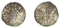 Edward I (1272-1307), Farthing, Lincoln, class 3de, 0.36g/4h (Withers 10; SCBI North 1015; N 1053/2; S 1453). Flat...