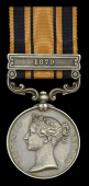 The South Africa 1877-79 medal awarded to Private J. Green, 1st Battalion, 24th Regiment of Foot

South Africa...