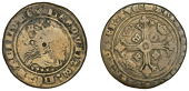 England, Wardrobe Counters, c. 1344-1400, Edward III, bust of Postumus right, rev. ave maria [ –––] pater...