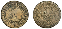 England, Wardrobe Counters, c. 1344-1400, Edward III, bust of Postumus right, rev. ave maria [ –––] pater...