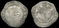 Charles I (1625-1649), Halfcrown, Exeter mint, 1644, mm. rose, King leaning backwards on walking horse, oval...