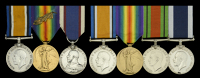 Three: Leading Stoker M. Williamson, Royal Navy, who was Mentioned in Despatches for Gallipoli
British War and...