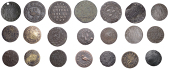 SUFFOLK, Saxmundham, Nicholas Shepherd, Farthings (3), 1.00g/6h (N 4444; BW. 289), 0.77g/6h (N 4446; BW. 289),...