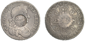 Merchant Issues - silver, Scotland, AYRSHIRE, Galston, Galston Society, a Charles II Crown, 1673, obv. countermarked...