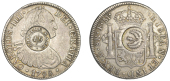 Merchant Issues - silver, Scotland, LANARKSHIRE, Glasgow, Thistle Bank, a MEXICO, Charles IIII, 8 Reales, 1798fm,...