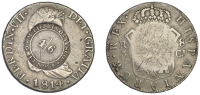 Merchant Issues - silver, Scotland, RENFREWSHIRE, Greenock, McFie Lindsay & Co., a Spain, Ferdinand VII, 8 Reales,...