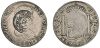 Merchant Issues - silver, Scotland, RENFREWSHIRE, Greenock, J. & A. Muir, a GUATEMALA, Ferdinand VII, 8 Reales,...