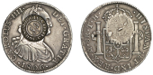 Merchant Issues - silver, Scotland, RENFREWSHIRE, Paisley, John Morris, a MEXICO, Charles IIII, 8 Reales, 1806th,...