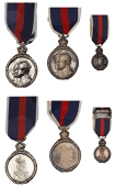 Coronation, 1902, a silver (Military) medal by E. Fuchs for Elkington, conjoined busts  left, rev. royal cypher and...
