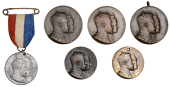 Coronation, 1902, copper medals (4), by E. Fuchs for Elkington, crowned conjoined busts of Edward and Alexandra...
