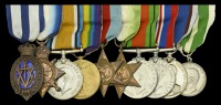 The Great War Albert Medal group of nine awarded to Leading Seaman C. D. Millar, Royal Navy, who was decorated for...