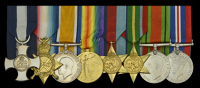 A rare Great War Coastal Forces D.S.C. group of eight awarded to Lieutenant R. W. Bateman, Royal Naval Reserve, who...
