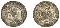 William II (1087-1100), Cross in Quatrefoil type [BMC 2], Penny, possibly Southwark, Leofweard, lifpord on sii[?],...
