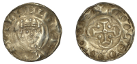 William II (1087-1100), Cross in Quatrefoil type [BMC 2], Penny, possibly Maldon, Wulfwine, pvlfpin on  [ –– ],...