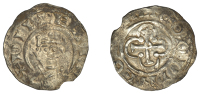 William II (1087-1100), Cross in Quatrefoil type [BMC 2], Penny, Winchester, Godwine, godpine on [––]nc,...