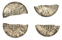 William II (1087-1100), Cross in Quatrefoil type [BMC 2], Penny, Lincoln or London (?), uncertain moneyer,...