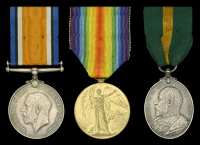 Family Group:

Pair: Private W. E. Heath, Worcestershire Regiment, late Royal Navy
British War and Victory Medals...