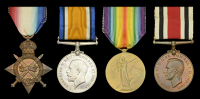 Four: Major E. F. Cockcroft, South Wales Borderers, who served in Aden with the 1/1st Brecknockshire Battalion,...
