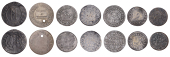 YORKSHIRE, Bedale, William Lodge, Halfpenny, 1668, 1.73g/12h (N 5794; BW. 18); Beverley, George Lamplugh, Halfpenny,...