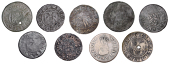 YORKSHIRE, Doncaster, Thomas Burton, Halfpenny, 1667, 2.01g/12h (N 5833; BW. 65), Daniell Hall, Halfpenny, 1667,...