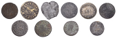 YORKSHIRE, Hull, Margret Abbott, Halfpenny, 2.08g/12h (N 5888; BW. 131), Samuell Birkby, Farthing, 1666, 0.73g/12h...