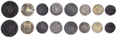 YORKSHIRE, Leeds, Robert Freeman and Thomas Messinger, Penny, 2.99g/6h (N 5937, this piece; BW. 189); Malton, Edmund...