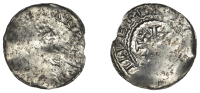 Henry II (1154-1189), Class A (N 952; S 1337), A2, Carlisle, Willem [–]illem : [––] c[––], 1.32g/4h (HR...