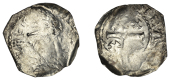 Henry II (1154-1189), Class A (N 952; S 1337), A2, Canterbury, Ricard, [–]ica[––––], 1.49g/4h (HR 21; BMC...