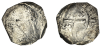 Henry II (1154-1189), Class A (N 952; S 1337), A2, Canterbury, Ricard, [–]ica[––––], 1.49g/4h (HR 21; BMC...