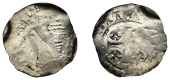 Henry II (1154-1189), Class A (N 952; S 1337), A, Canterbury, Ricard, r[––––] on [––]nt, 1.45g/2h (HR...