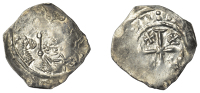 Henry II (1154-1189), Class C (N 957; S 1339), C2, Carlisle (?), Willem?, [–––––] : on c, 1.45g/6h (HR 33;...