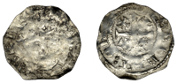 Henry II (1154-1189), Class C (N 957; S 1339), C2, Winchester, Herbert, [––]rebert : on : [–––], 1.43g/1h...