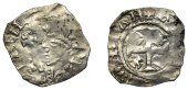 Henry II (1154-1189), Class A (N 952; S 1337), A, Canterbury, Goldhavoc, g[––––]c : on : [–]an, 1.41g/6h...