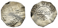 Henry II (1154-1189), Class A (N 952; S 1337), A2, Winchester, Herbert, her[––––]inc:, 1.42g/4h (HR 91; BMC...
