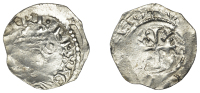 Henry II (1154-1189), Class C (N 957; S 1339), C, Canterbury, Wiulf, w[–––] o[––]a?to, 1.37g/3h (HR 99;...