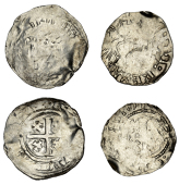 Henry II (1154-1189), Class A (N 952; S 1337), A1, uncertain mint and moneyer, 1.42g (HR 109); C2, uncertain mint...