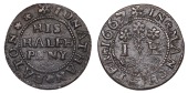 LANCASHIRE, Manchester, Jonathan Eaton, Halfpenny, 1667, 2.03g/12h (N 2799/2; BW. 74). Fine, rare	 £80-£100