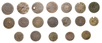 LINCOLNSHIRE, Alford, William Cary, Farthing, 1659, 0.95g/12h (OB 1a; N 2903 obv., different [earlier] rev.; BW. 1);...
