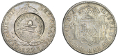 Merchant Issues - silver, Scotland, PERTHSHIRE, Deanston, Deanston Works, a Mexico, Charles III, 8 Reales, 1773fm...