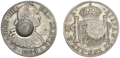 Merchant Issues - silver, England, WARWICKSHIRE, Birmingham, Donald & Co, a MEXICO, Charles IIII, 8 Reales, 1804th,...
