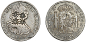 Merchant Issues - silver, Uncertain, Uncertain locality, a MEXICO, Charles IIII, 8 Reales, 1807th, Mexico City, obv....