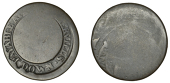 Merchant Issues - copper, Scotland, PERTHSHIRE, Doune, Somervills, a Dundee Halfpenny, countermarked payable at mrs...