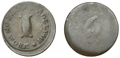 Merchant Issues - copper, Scotland, Perthshire, Deanston, Adelphi Cotton Works, an uncertain copper Halfpenny,...