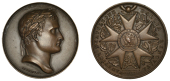 FRANCE, Institution de la Légion d’Honneur, 1804, a restrike bronze medal by B. Andrieu and L. Jaley for D.-V....