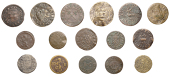 OXFORDSHIRE, Bampton, Walter Lardner, Halfpenny, 1.60g/12h (N 3565; BW. 4), John Tull, Farthing, 1656, 0.96g/6h (N...