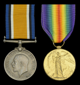 Pair: Private T. Clarke, Guards Machine Gun Regiment

British War and Victory Medals (2467 Pte. T. Clarke. Gds....