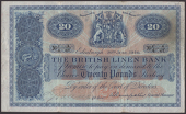 British Linen Bank, £20, 29 June 1940, serial number C/4 4/67, printed signature of Dempster and manuscript...
