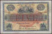 Union Bank of Scotland, £5, 15 December 1933, serial number C 158/100, printed signatures of Hird and Wink,...
