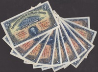 Commercial Bank of Scotland Limited, a group of £1 (12) comprising 1 December 1927, serial number 23A976667,...