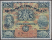 National Bank of Scotland Limited, £1, 15 May 1917, serial number K034-416, printed signature of Samuel and one...